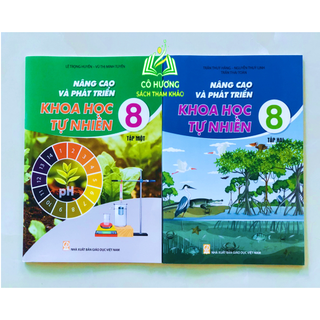 Sách - Combo Nâng cao và phát triển khoa học tự nhiên 8 - tập 1 + 2