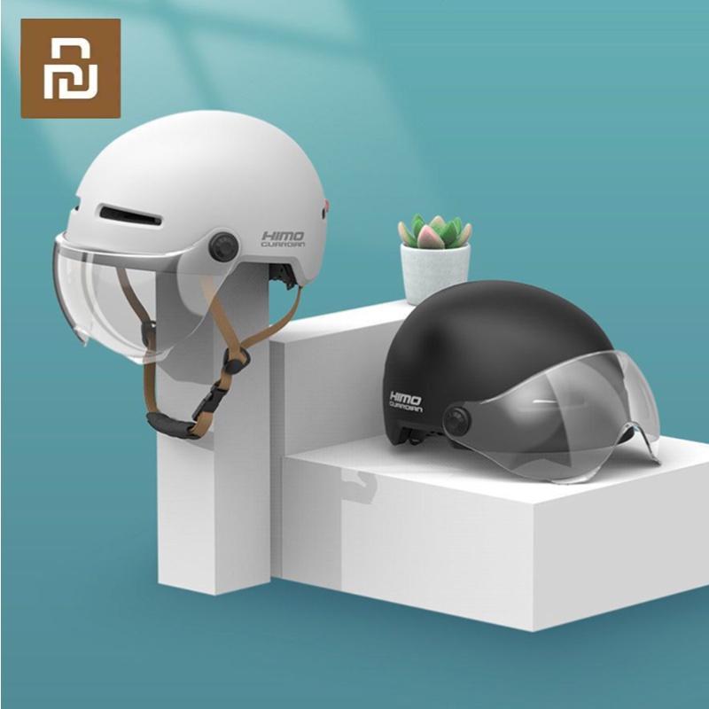 Kính Gắn Mũ Bảo Hiểm Bảo Hiểm Có Đèn Flash Cảnh Báo Ban Đêm Cho Xiaomi Youpin HIMO K3
