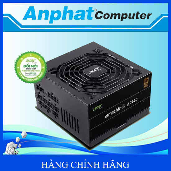 Nguồn Máy Tính Acer AC550 230V Bronze Full Modular – Hàng Chính Hãng