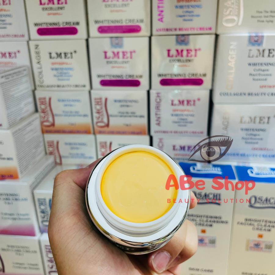 KEM LMEI XANH - LMEI WHITENING ANTI-AGING BEAUTY CREAM 20G