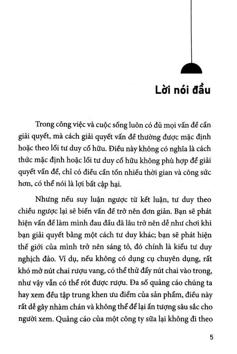 Tư Duy Nghịch Đảo - Reverse Thinking _ML