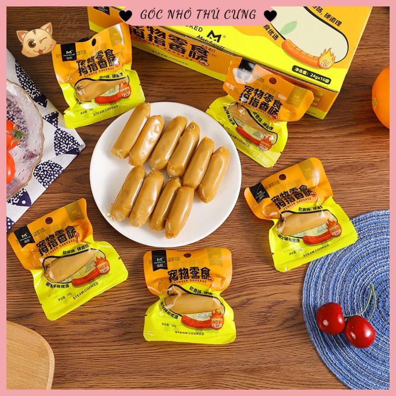 Xúc xích hấp Finger Sausage cho chó mèo 24g