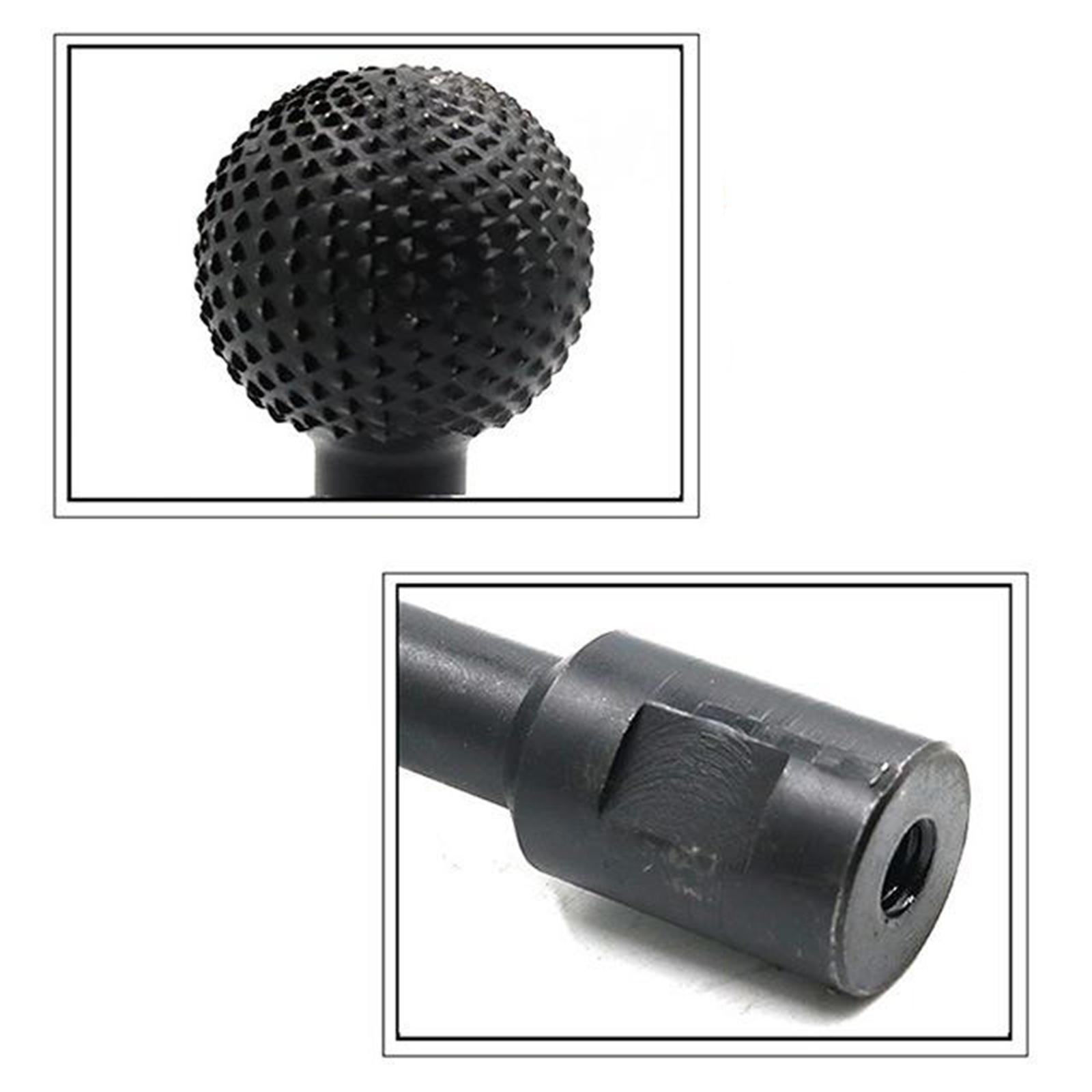 Multi-functional Woodworking Sphere Rotary Burr Wood Carving Grinding Head for Woodworking