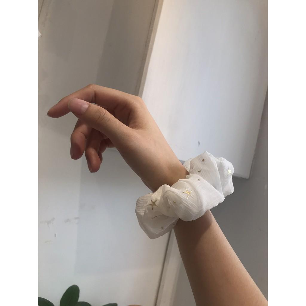 Cột Tóc, Dây Cột SCRUNCHIES Ngôi Sao Nhiều Màu - Mã DT002