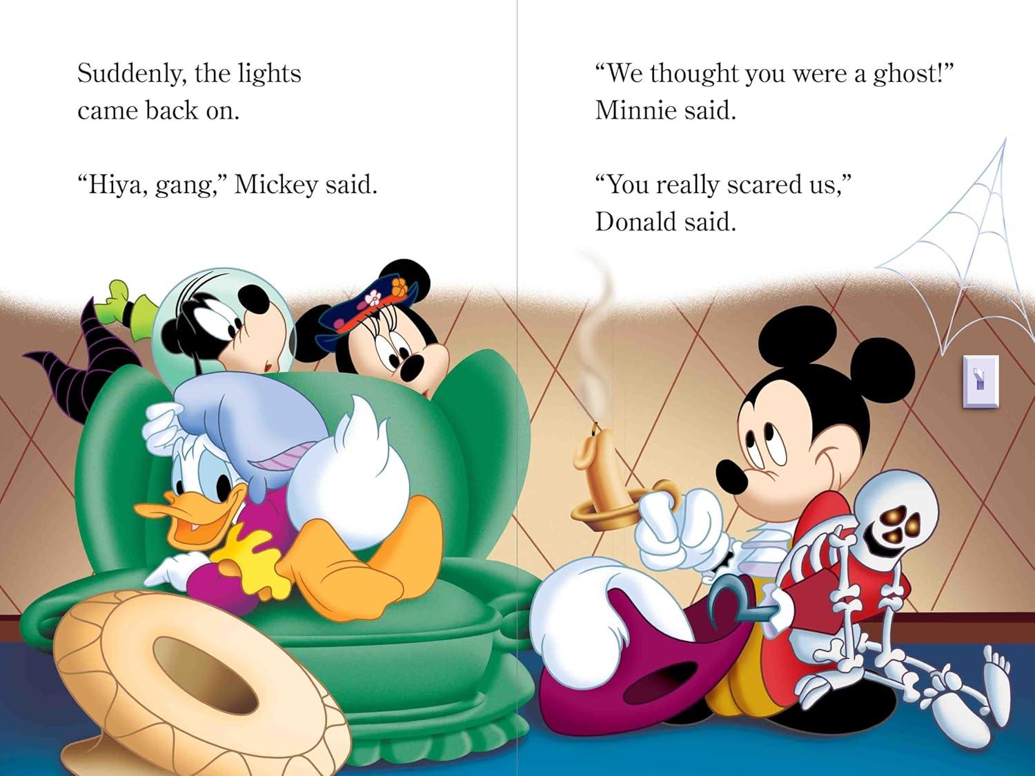 Sách ngoại văn: Disney's Spooky Collection 3-In-1 Listen-Along Reader-Level 1 Reader