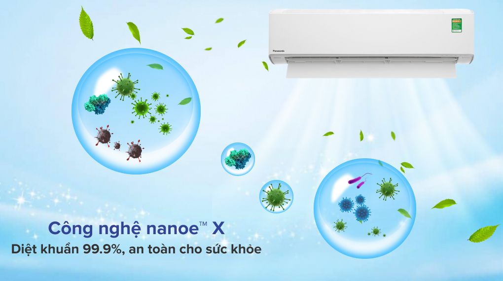 Máy lạnh Panasonic Inverter 2 HP CU/CS-XU18ZKH-8 - Chỉ giao HCM