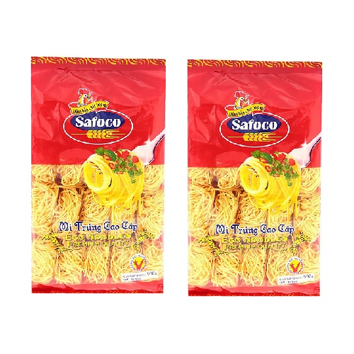 Mua Combo 2 gói mì trứng cao cấp Safoco ( 500g / gói ) | Tiki