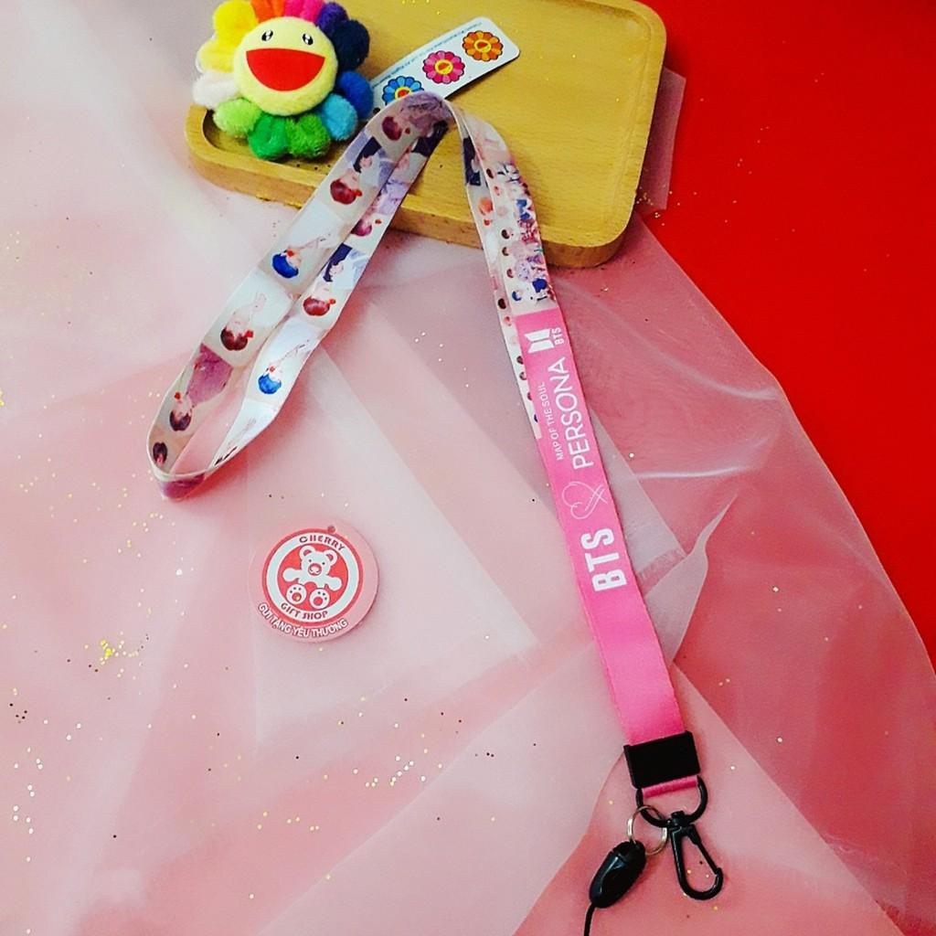 Dây Strap BTS Móc khóa Điện Thoại BTS PERSONA