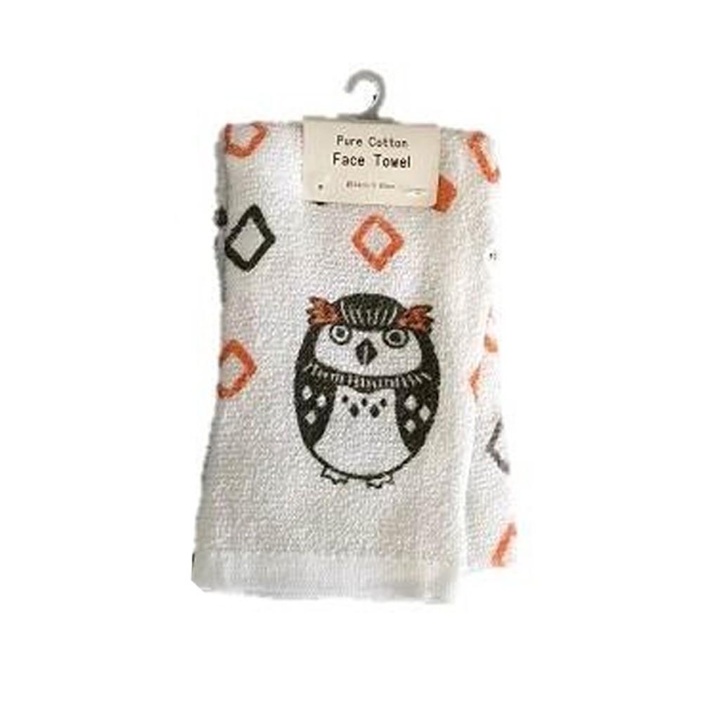 Khăn mặt cotton 2 lớp mẫu động vật, hình hoa quả