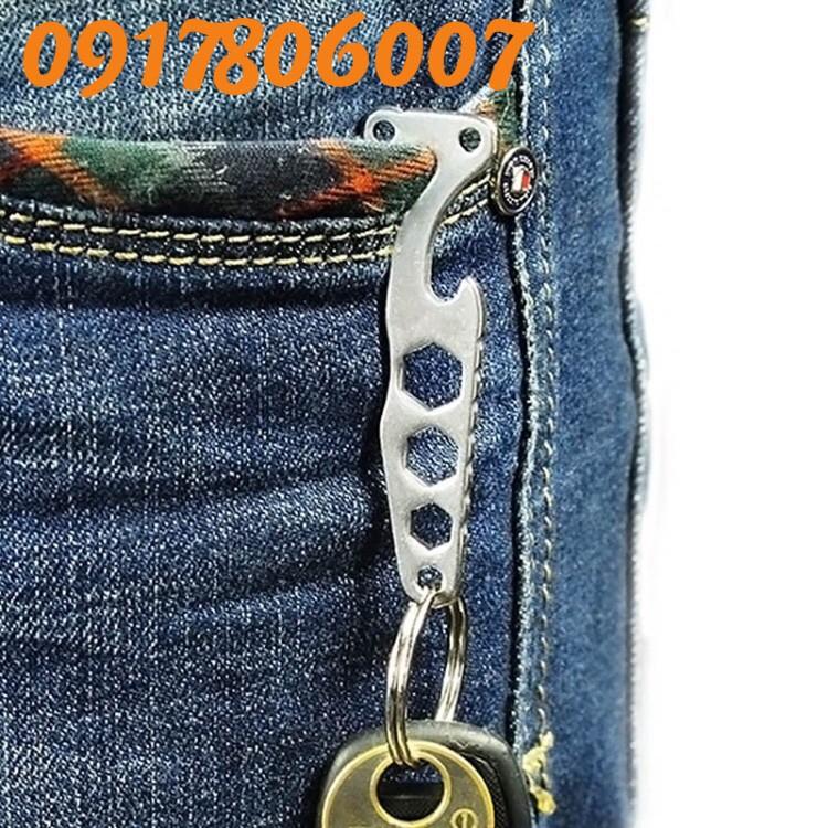MÓC GẮN CHÌA KHÓA ĐA NĂNG BẰNG THÉP KHÔNG GỈ