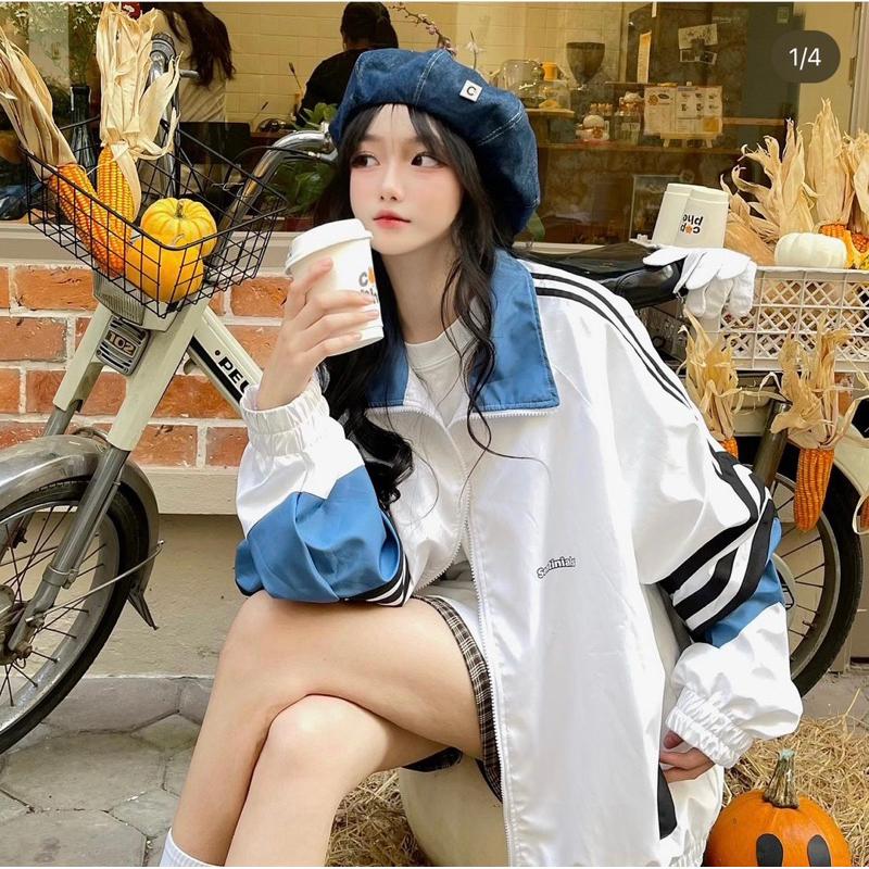 Áo khoát chống nắng SENTIAL CỔ BẺ mero dày dặn mẫu mới đẹp-A2069 - Đen