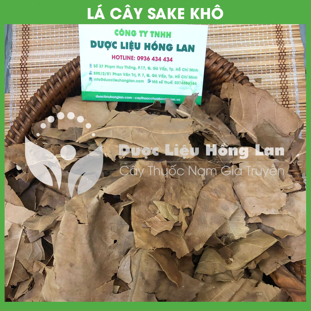 1kg Lá Sa kê khô sạch