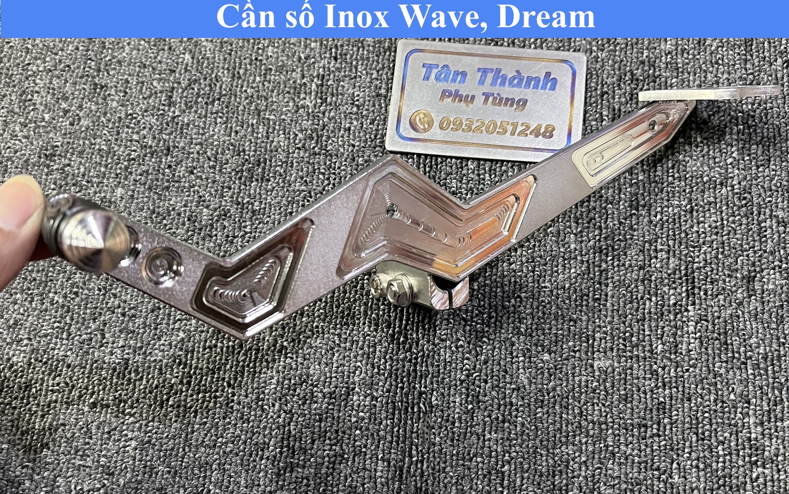 Cần số Inox 304 dành cho Wave , Dream (MS2)