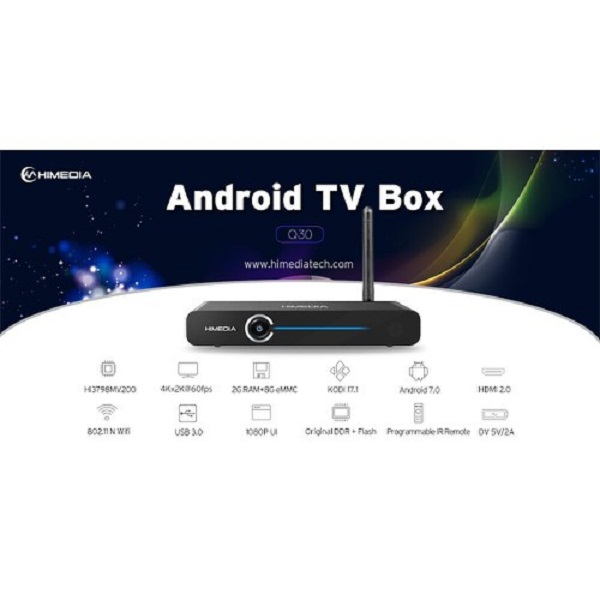 Android TV Box Himedia Q30 - Hàng chính hãng