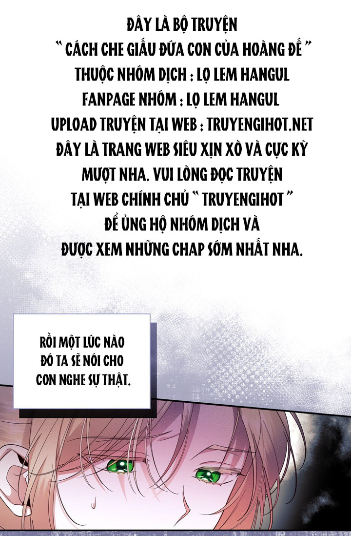 cách che giấu đứa con của hoàng đế chapter 20 23