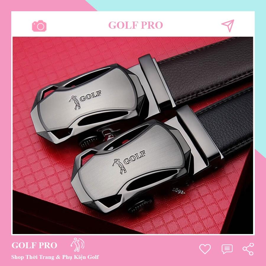 Thắt lưng chơi golf nam chất da PU sang trọng TL029