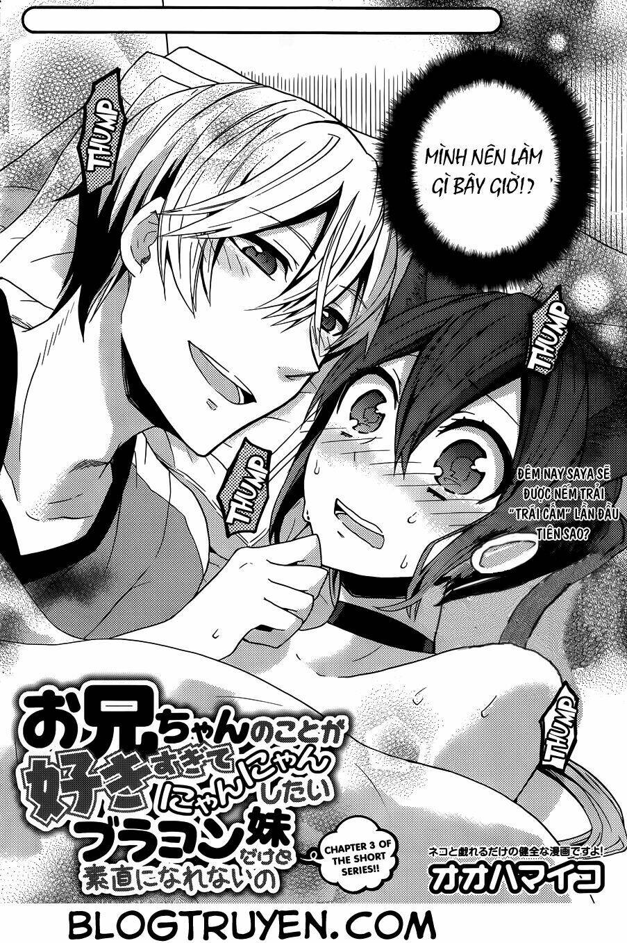 oniichan no koto ga suki sugite nyan nyan shitai burakon imouto dakedo sunao ni narenai no chapter 3 6