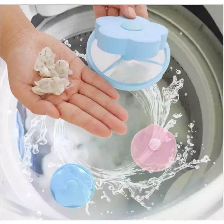 Phao lọc rác, cặn bẩn máy giặt, túi giặt gom rác cho máy giặt