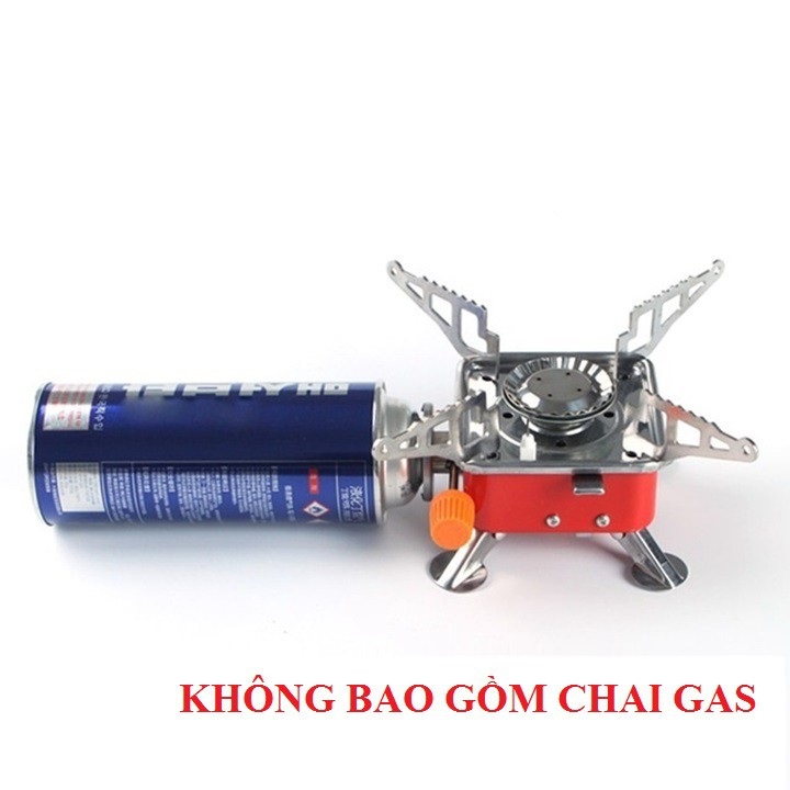 Bếp ga du lịch mini chuyên dụng khi mang đi phượt, cắm trại, du lịch, picnic chất liệu hợp kim siêu bền, chịu lực tốt, dễ dàng đánh lửa, lửa to đều không sợ gió tạt