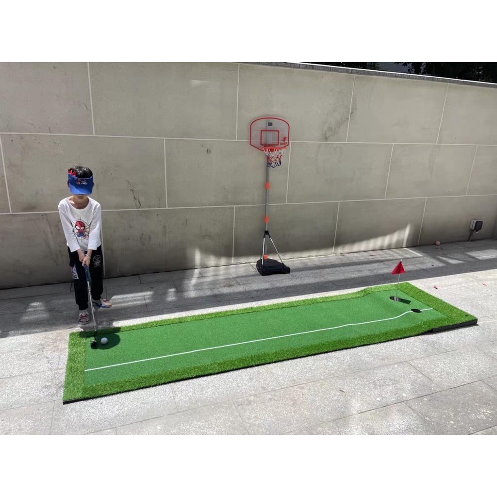 Thảm golf tập Putter PGM trong nhà di động tiện lợi di chuyển luyện Swing gạt bóng TT011 - Hàng Chính Hãng