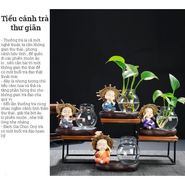 Tiểu Cảnh Cắm Hoa , Không nghe , Không nhìn , Không Nghĩ , Không nói