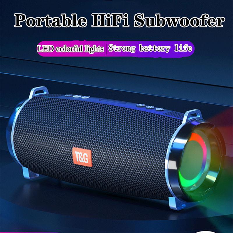 Loa bluetooth ngoài trời không dây cột không dây Color: Green