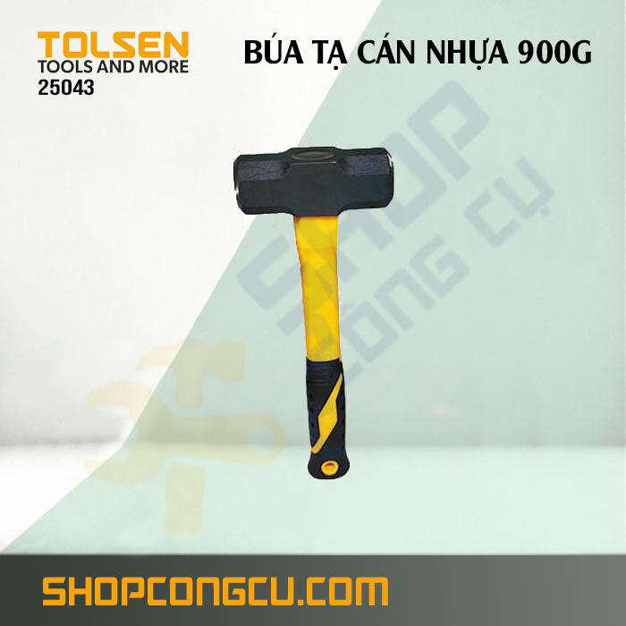 Búa tạ cán nhựa 900g Tolsen 25043