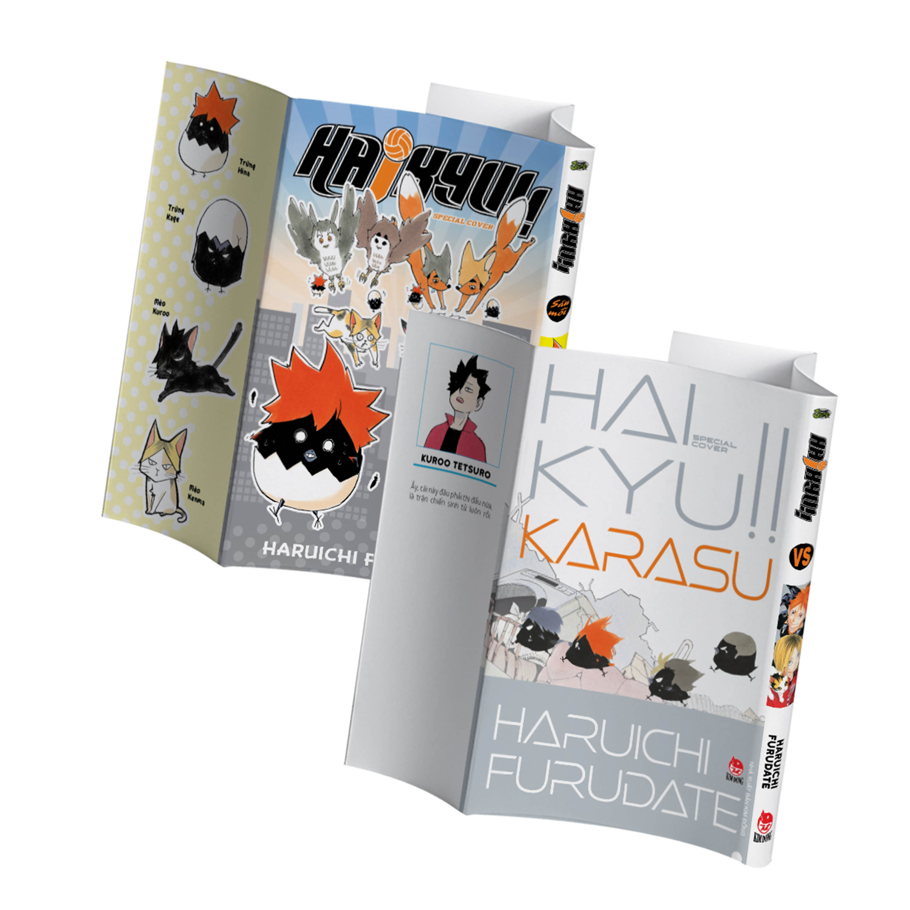 Haikyu!! Premium Boxset 01 (Tập 1 – Tập 15) [Tặng Kèm 01 Bìa Áo Hiệu Ứng UV Và 01 Bìa Áo Hiệu Ứng Metalize]