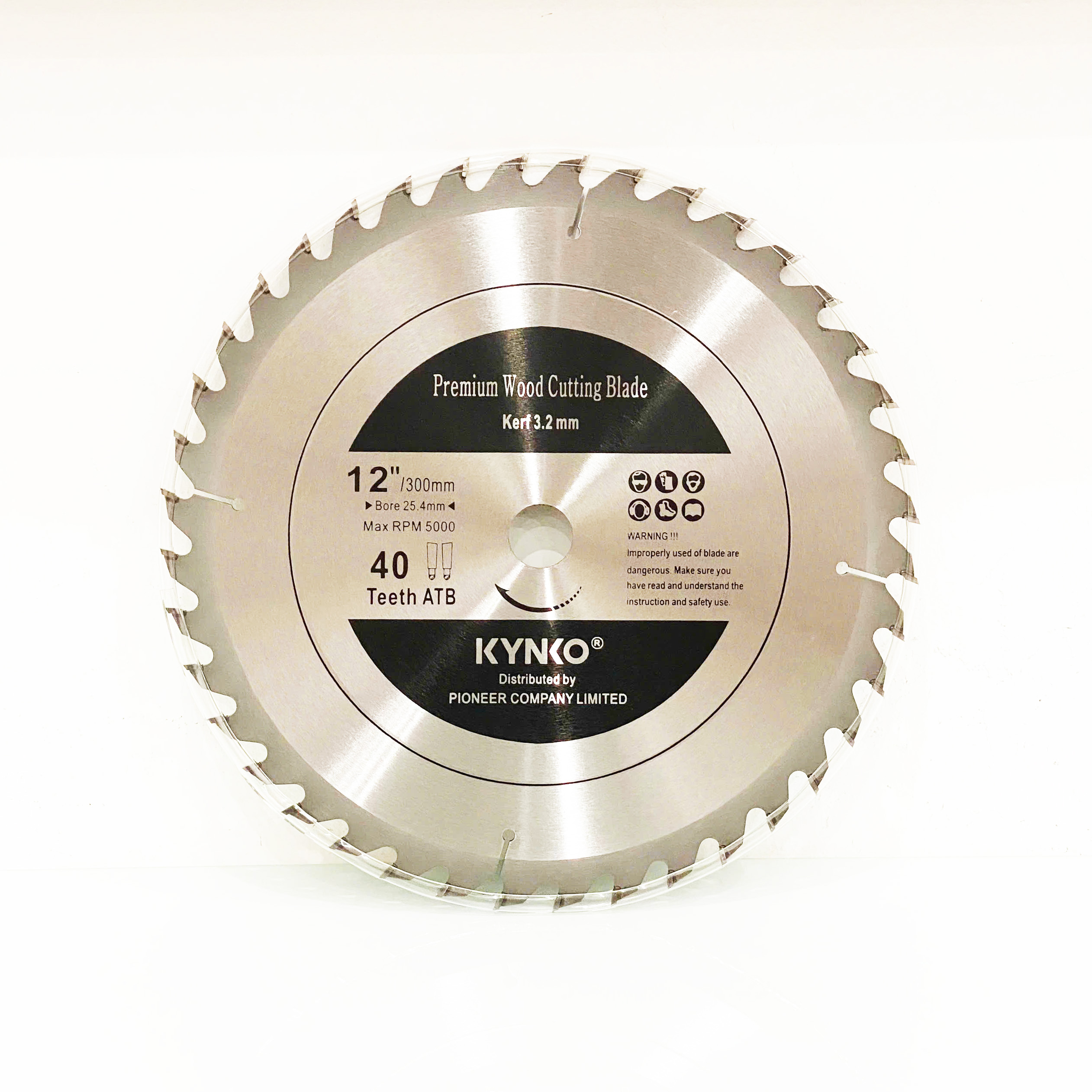 LƯỠI CƯA GỖ TCT 40 RĂNG đường kính phi Ø 300mm KYNKO WGZ300040PD25b24