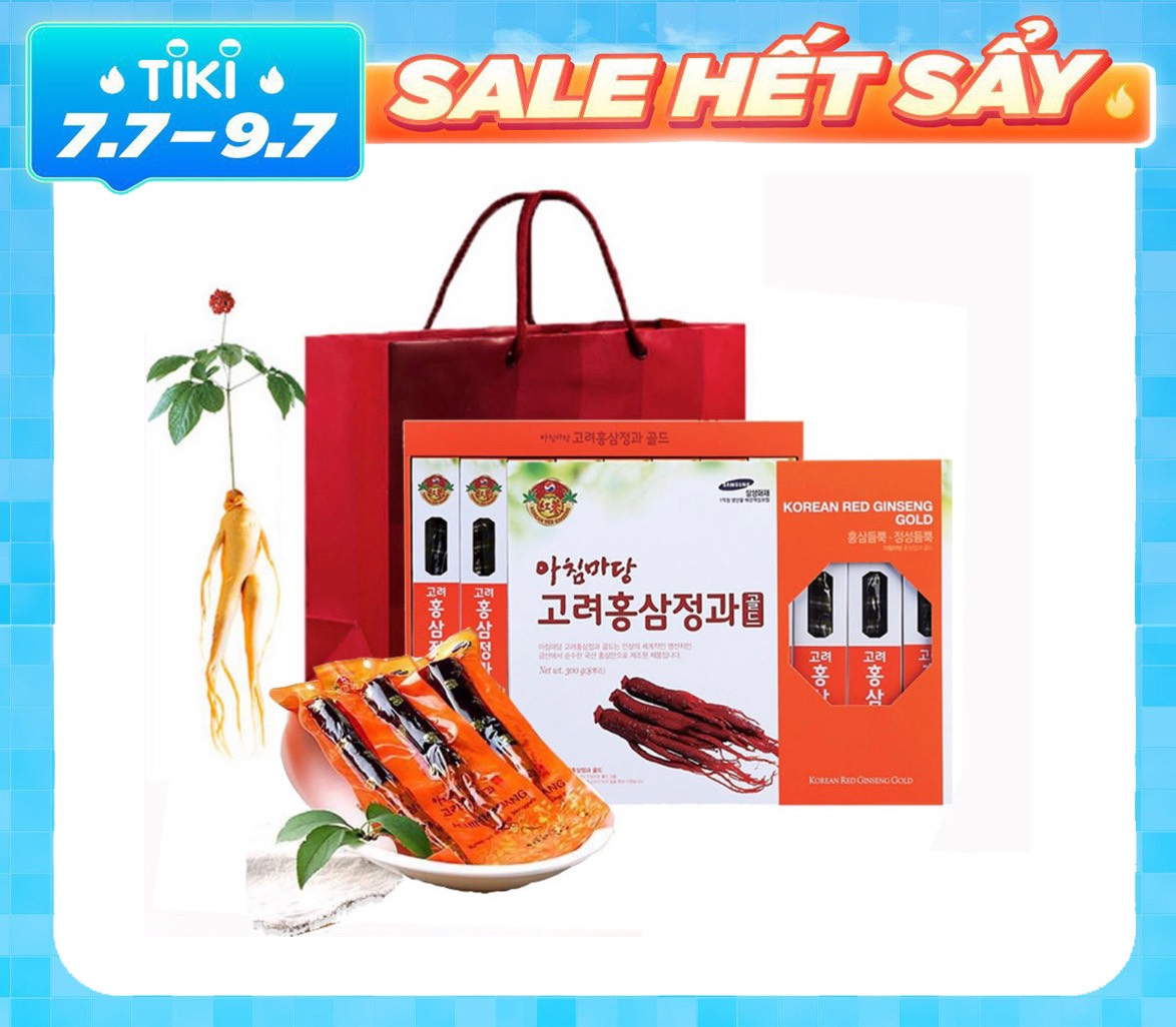 Hồng Sâm Củ Tẩm Mật Ong Hàn Quốc Achimmadang 300gram