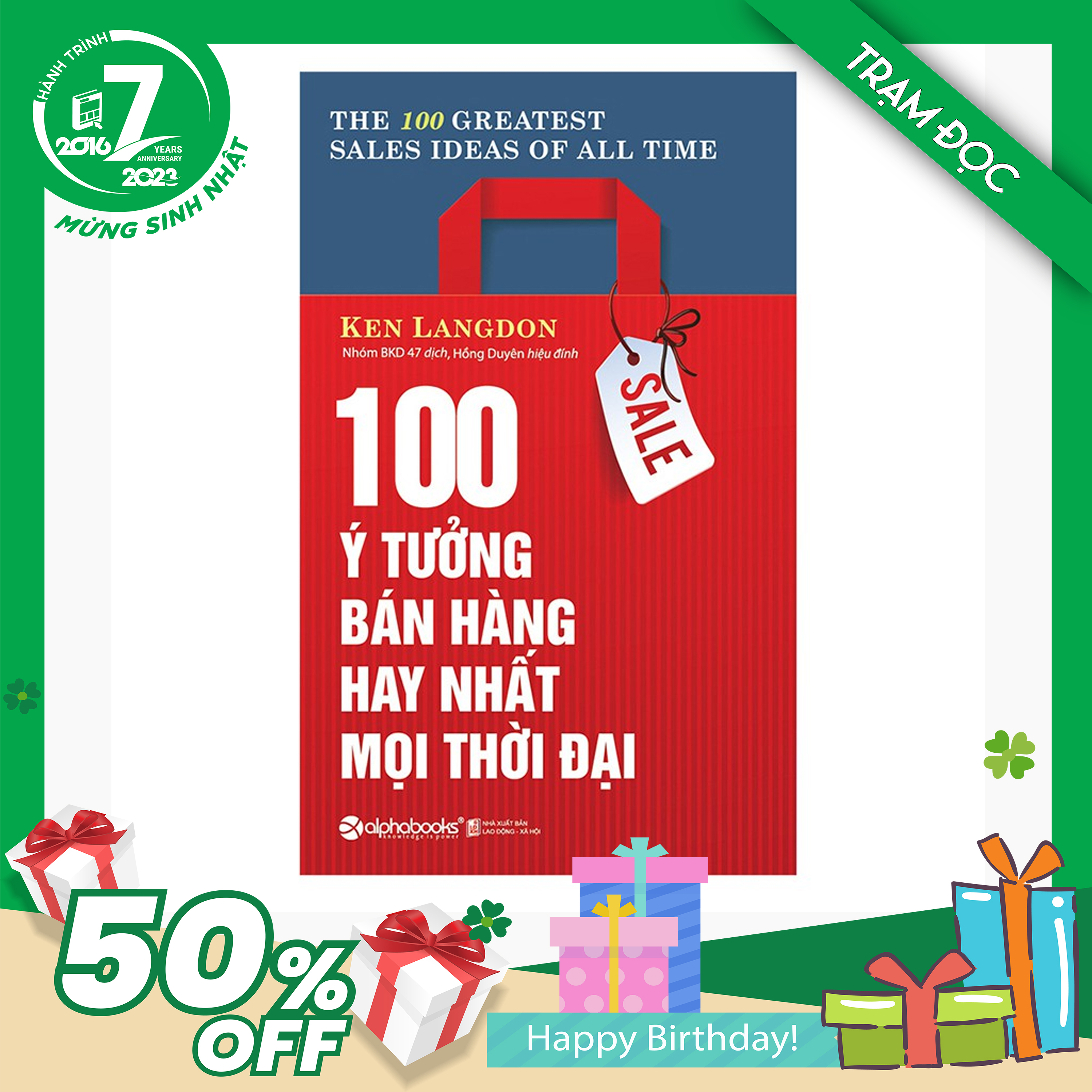 Trạm Đọc Official | 100 Ý Tưởng Bán Hàng Hay Nhất Mọi Thời Đại
