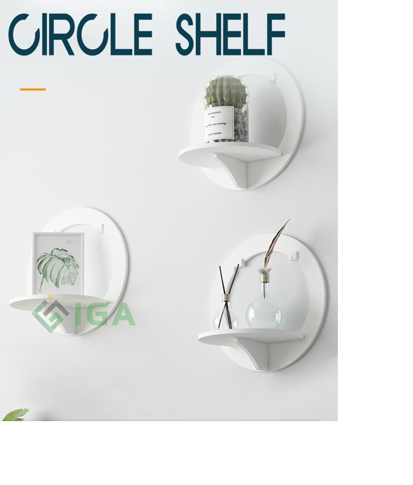 Kệ Treo Tường CIRCLE SHELF - IG389