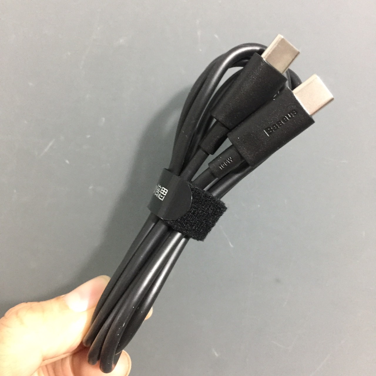Bộ sạc nhanh 100W 2 cổng C+U chân xếp Baseus GaN5 Pro CCGAN100S5 _ Hàng chính hãng
