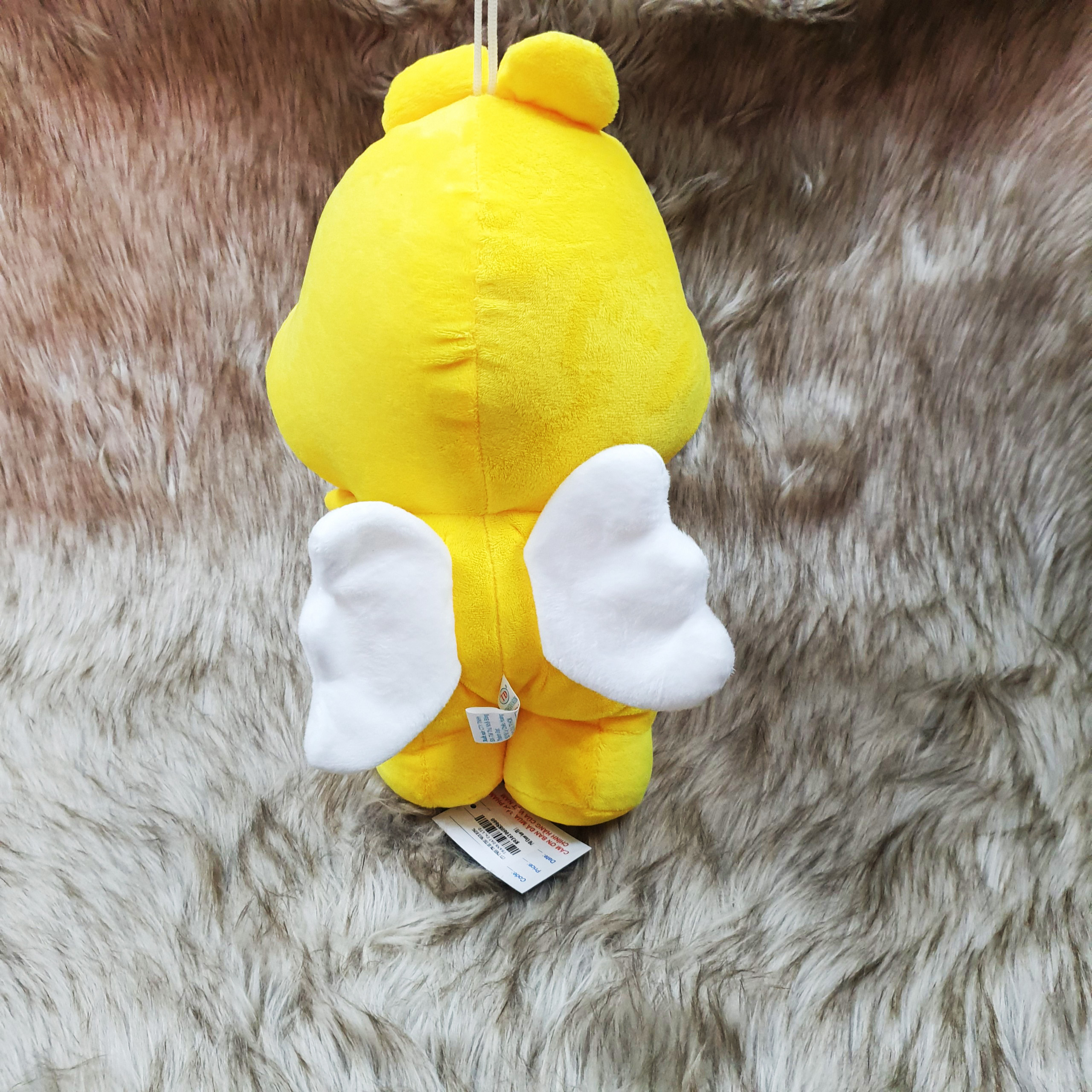 Thú nhồi bông ong Qoobee Agapi hình mặt thèm thuồng size 40cm