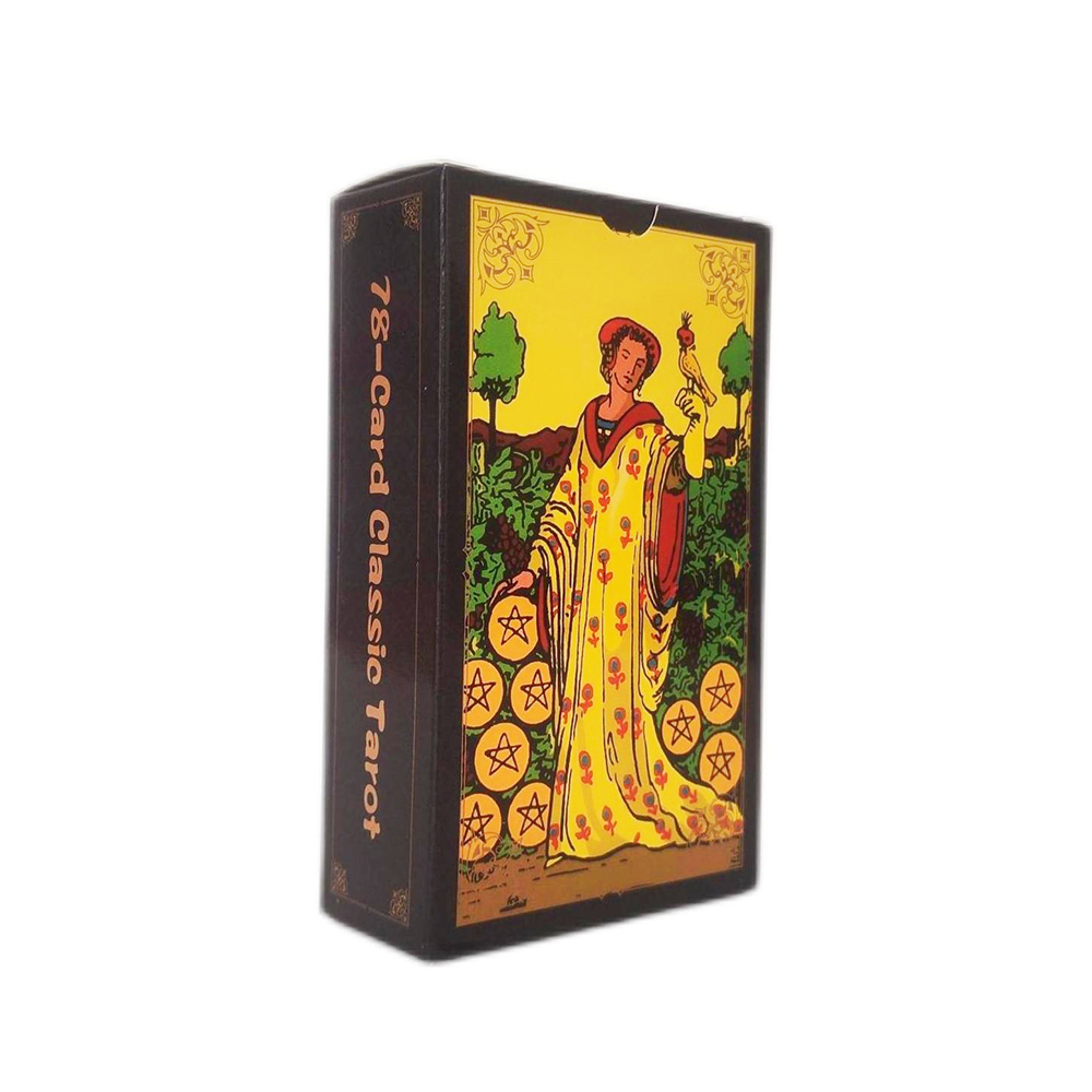 Bộ bài Classic Card Tarot 78 lá bài 7x12 Cm tặng đá thanh tẩy