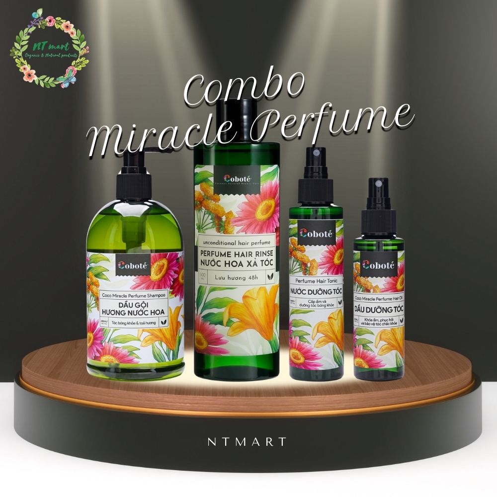 COBOTÉ - Combo Dưỡng tóc Hương nước hoa - Perfume Hair Care