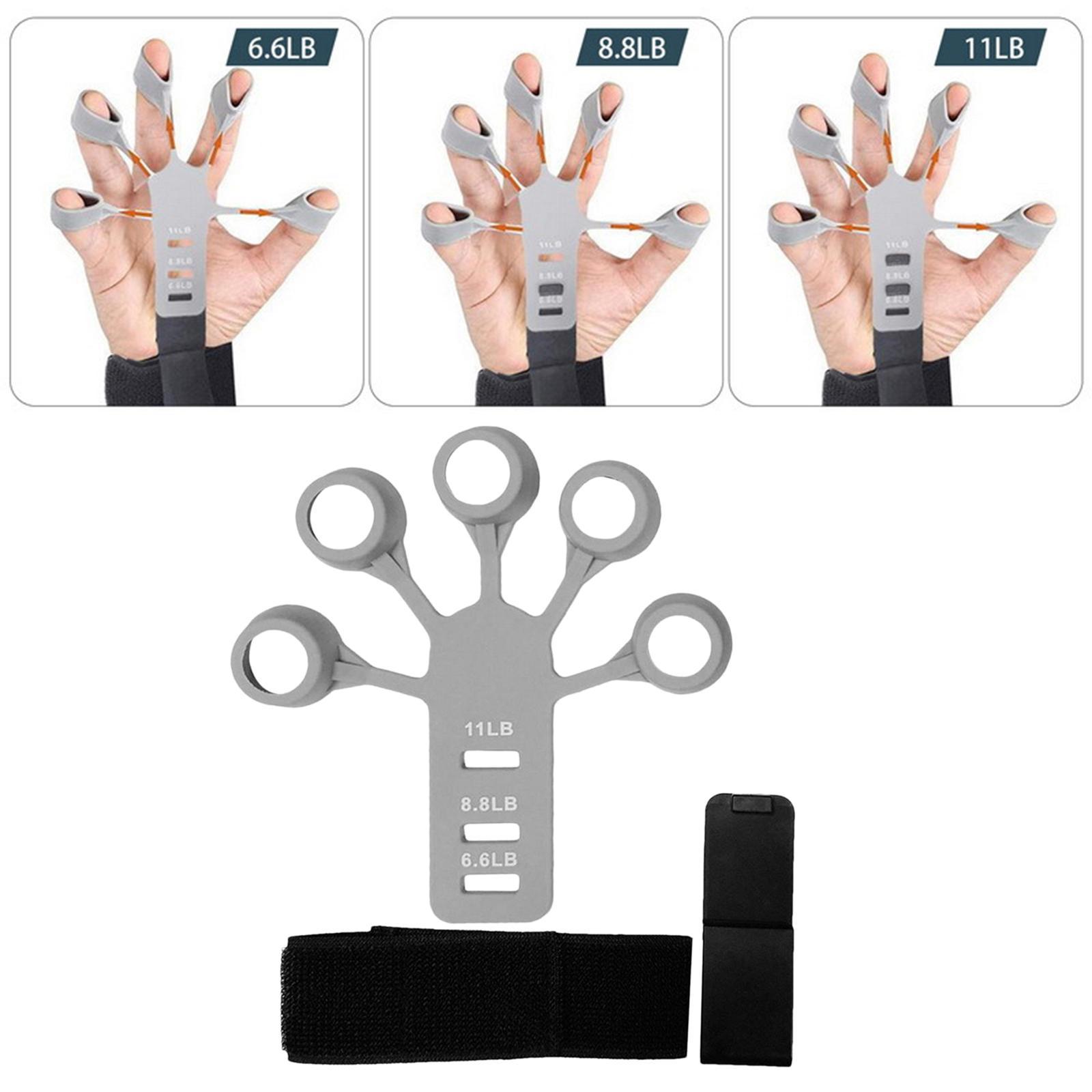 Finger Exerciser Stretcher Women Men Exercise Trainer Hand Grip Strengthener
