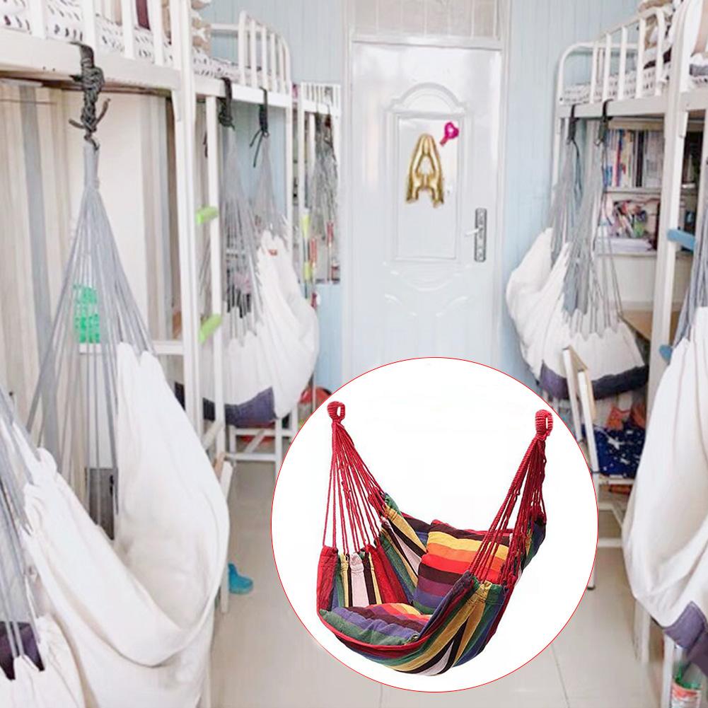 Ngoài Trời Xoay Di Động Nhà Bàn Ghế Sân Vườn Du Lịch Cắm Trại Phòng Ngủ Vải Trong Nhà Thư Giãn Với Đệm Treo Võng Ghế