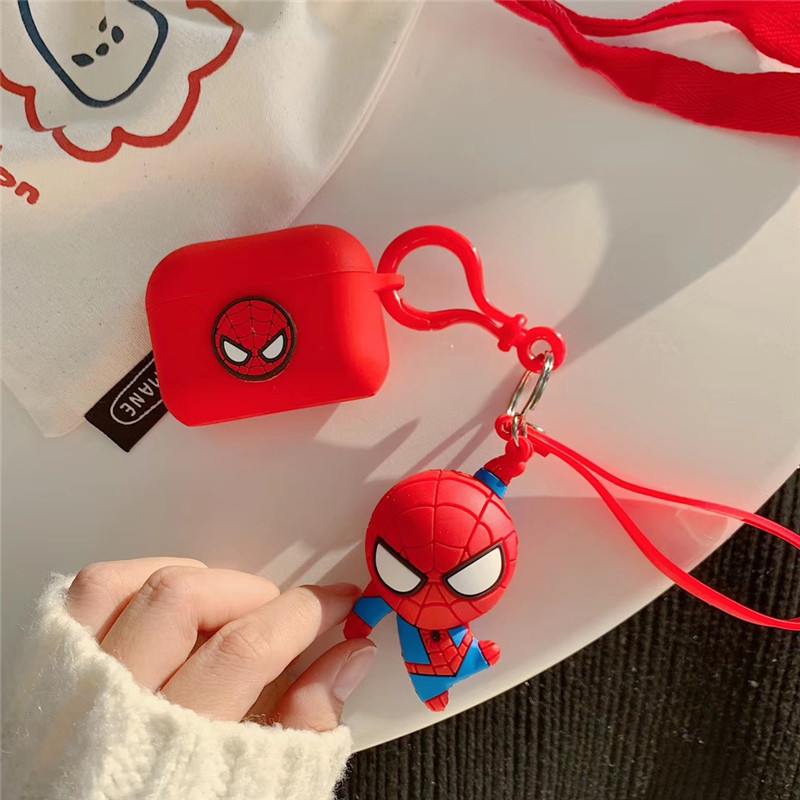 Ốp Silicone dẻo bảo vệ Dành Cho Airpods Pro - Superheros figure - Hàng Chính Hãng