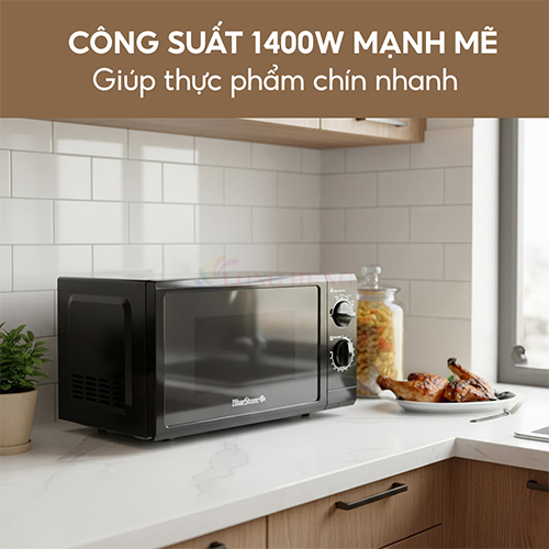 Lò vi sóng Bluestone 25L MOB-7733 - Hàng chính hãng