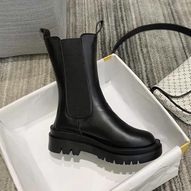 GIÀY BOOT ULZZANG CAO CỔ BẮP CHÂN