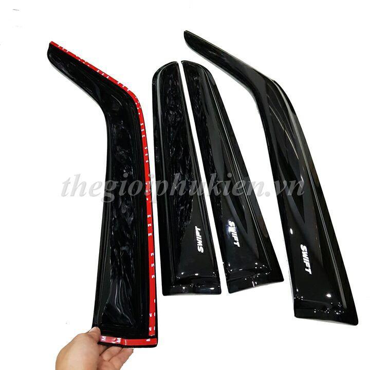 Bộ vè che mưa ABS Suzuki Swift 2019 cao cấp
