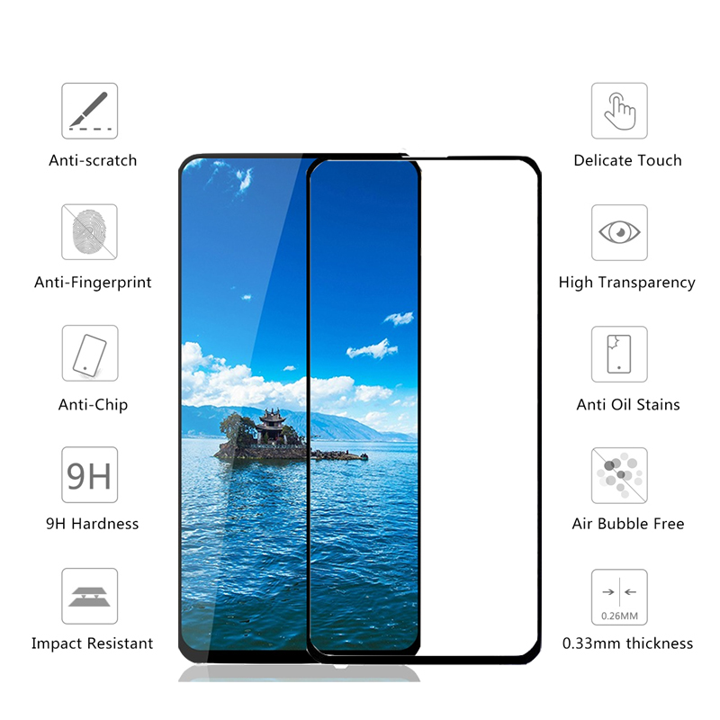 Kính cường lực dành cho Huawei Y9 Prime 2019 full màn full keo