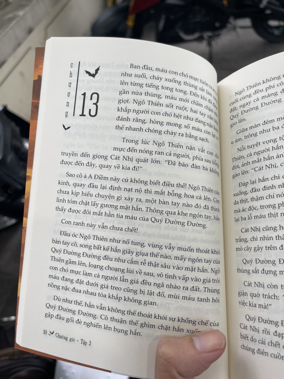 CHUÔNG GIÓ tập 2- Vĩ Ngư - Hàn Vũ Phi dịch - Vanvietbooks - Azbooks - bìa mềm
