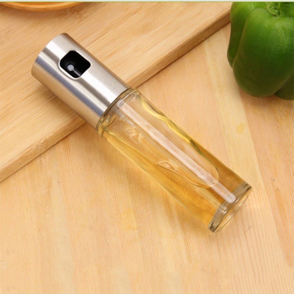 Bình Xịt Dầu Ăn, Lọ Đựng Gia Vị Thủy Tinh Dạng Xịt Tiện Lợi