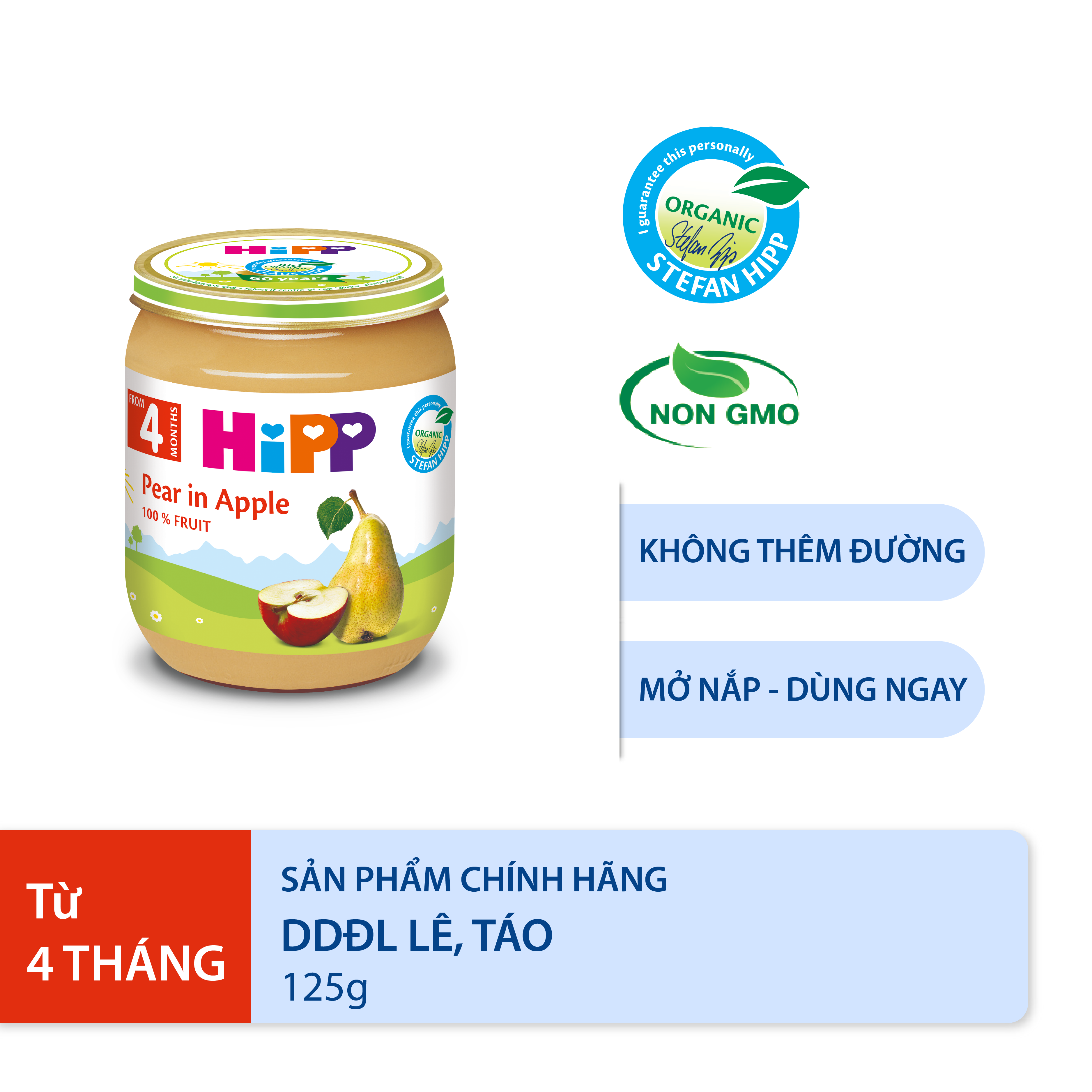 Combo ăn dặm HiPP Organic số 1: Ăn dặm khởi đầu