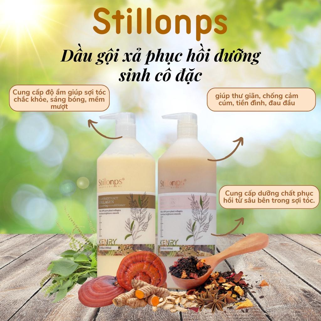 Dầu gội xả dưỡng sinh Stillonps 1000ml, giúp phục hồi, thư giãn da đầu