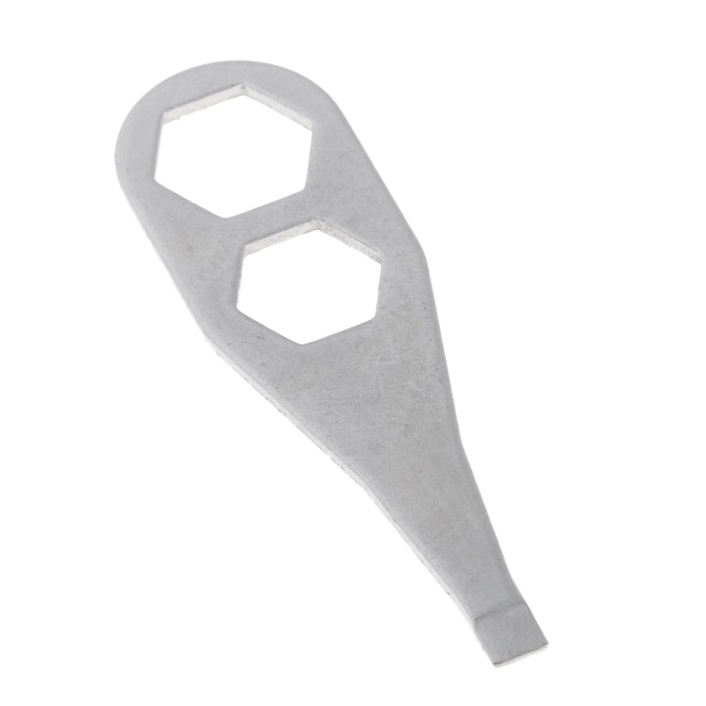 Aluminum Alloy Fishing Reel Parts Reel Handle Tool Nut Wrench Fishing Tool