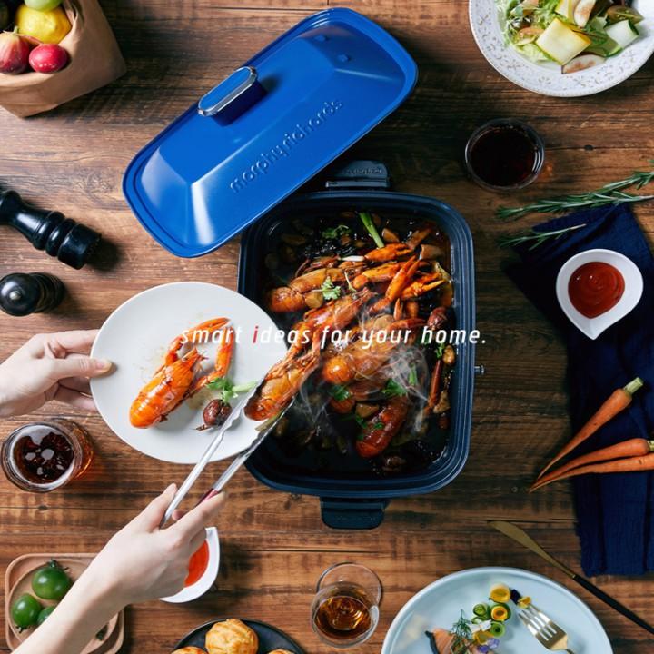 Bộ Nồi Lẩu Điện Đa Năng Cao Cấp Morphy Richards MR9088 1400W (2,5L) - Hàng Nhập Khẩu