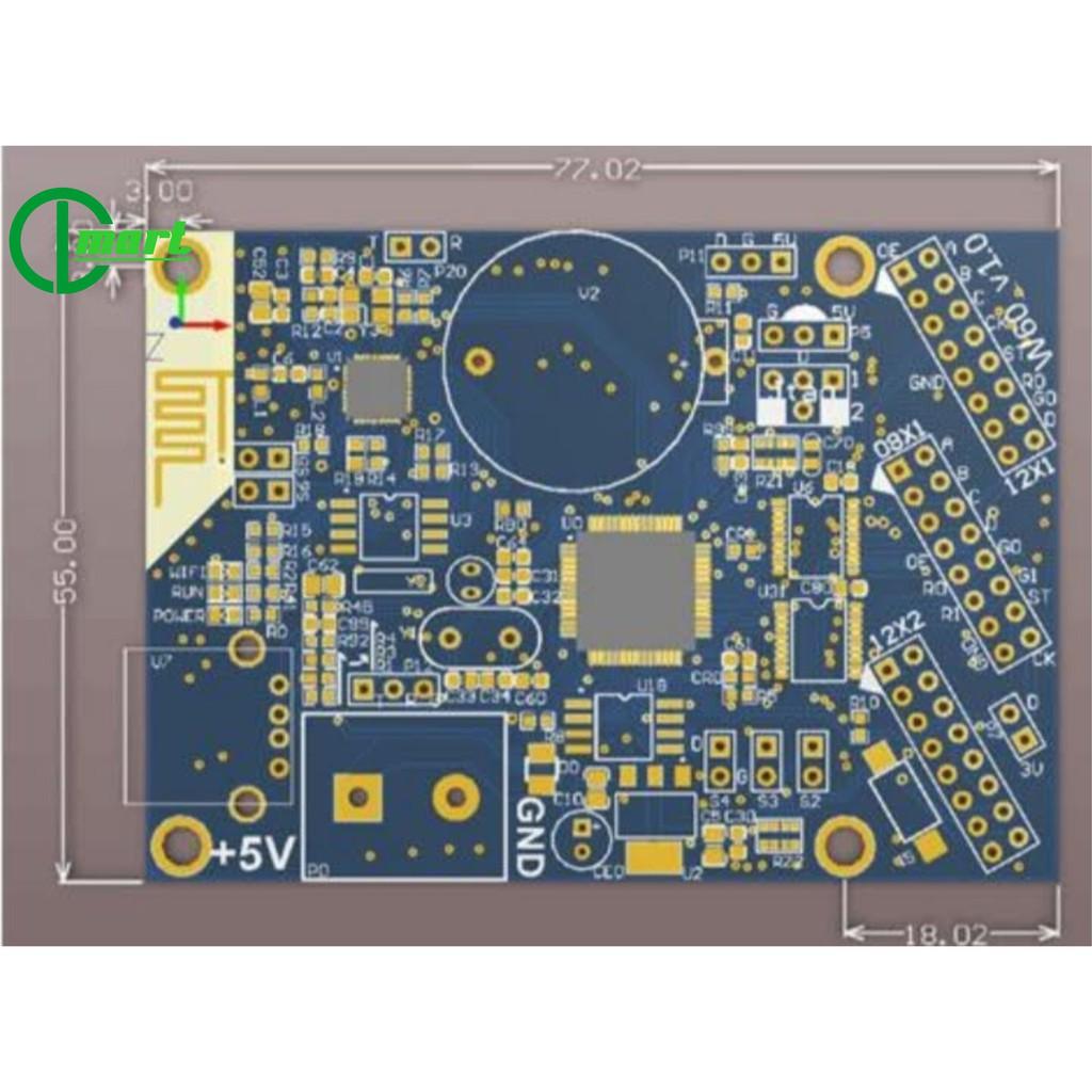 Card HD W60 ( 2 tầng module 1 màu, 3 màu)